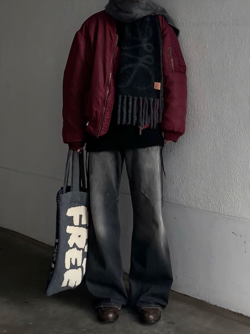 パンツ ACNE STUDIOS 2021F BLACK TRAFALGAR 27/32