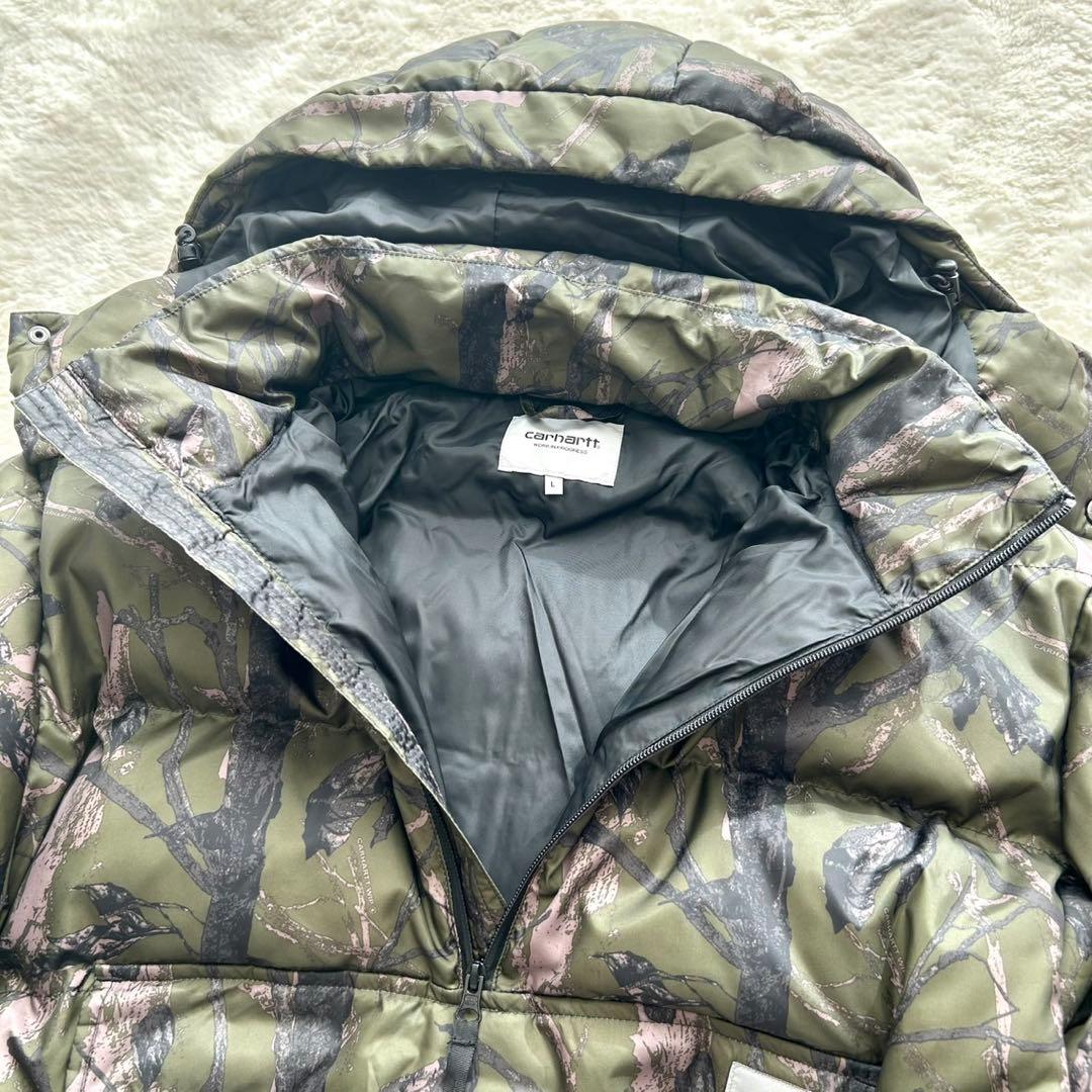 【美品】CARHARTT WIP JONES PULLOVER カモフラ ダウン