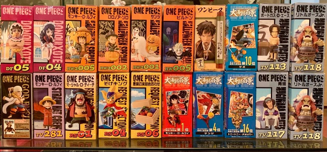 ワンピース コレクタブルフィギュア他 58体セット