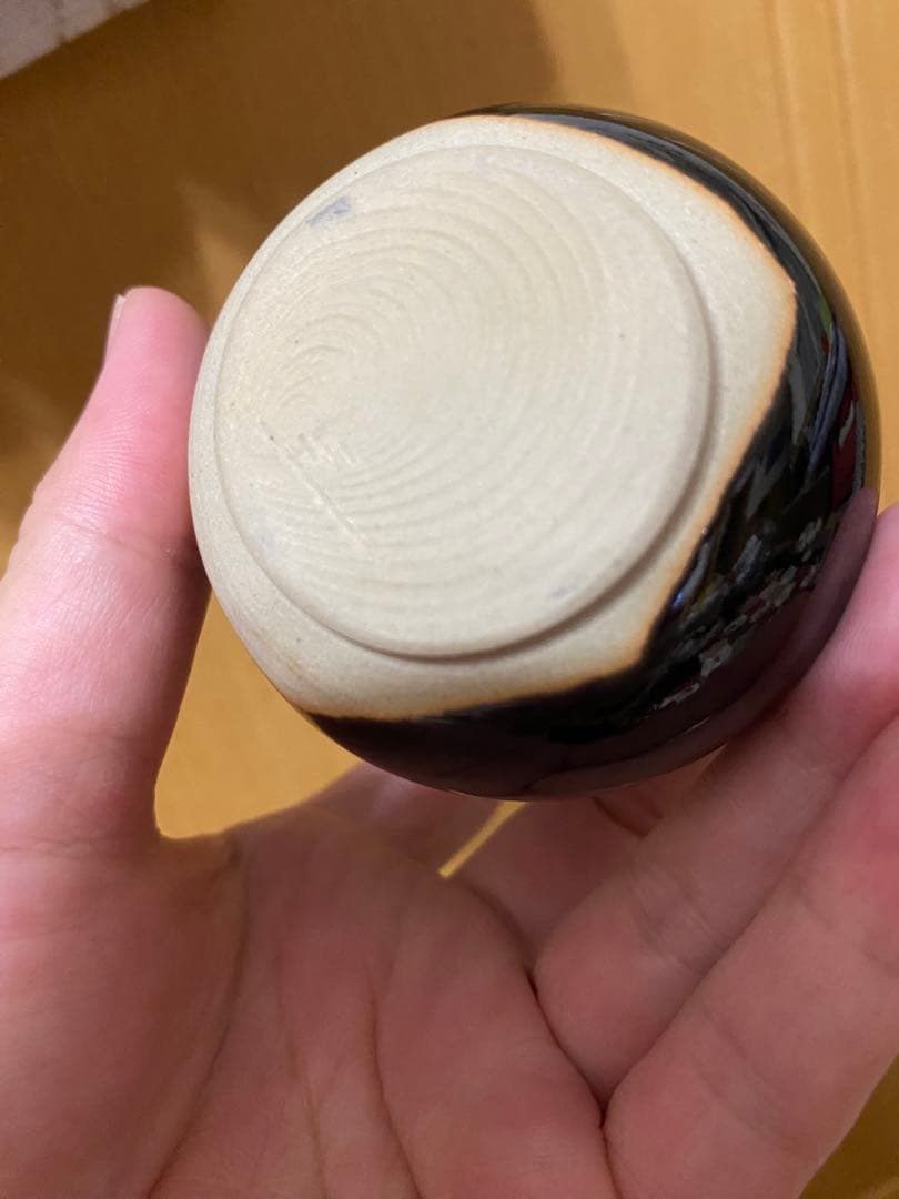 桶谷定一 作　茶入 茶道具