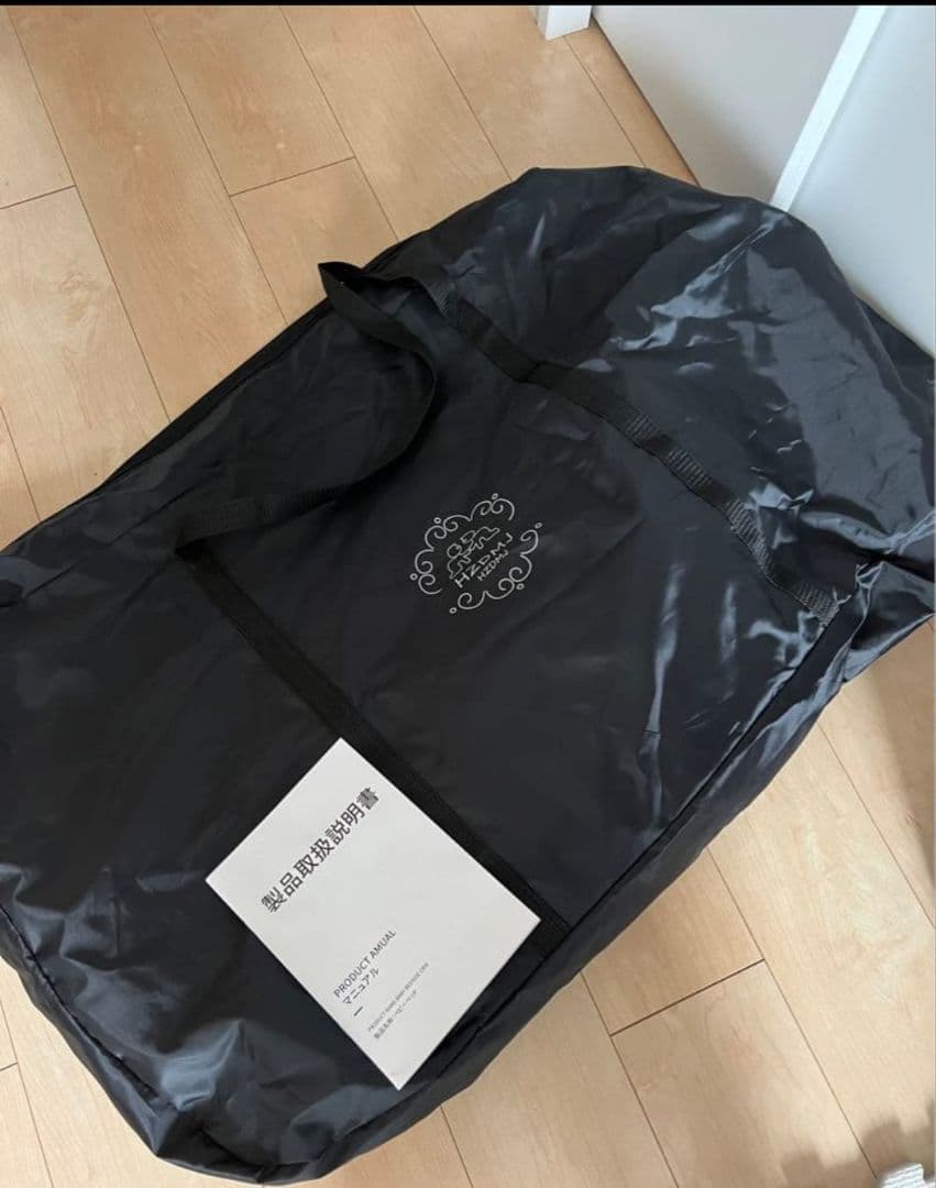 ベビーベッド HZDMJ グレー 折りたたみ　移動式