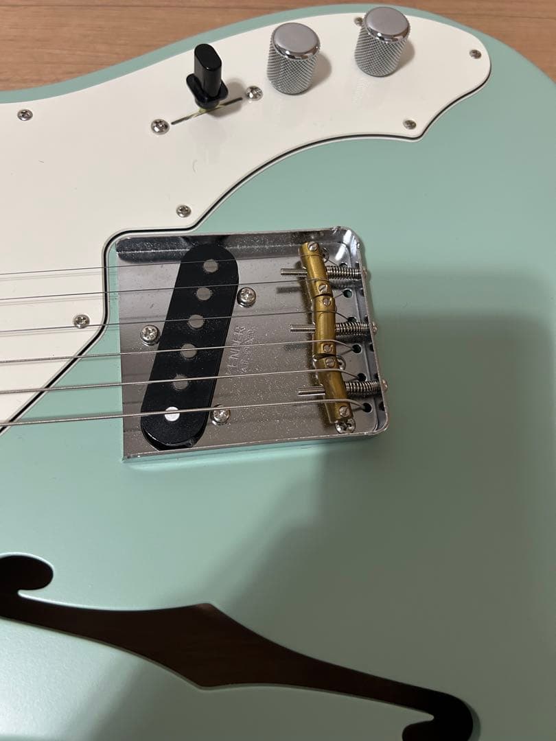 フェンダージャパン テレキャスター シンライン くすみグリーン