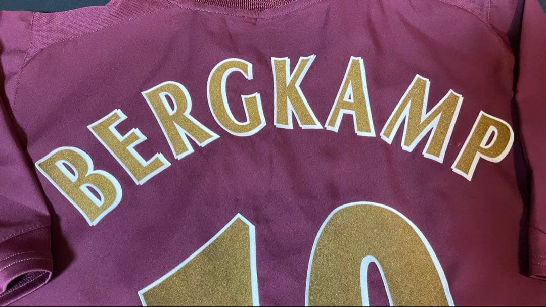 【激レア】2005ペルカンプ10 アーセナル アウェイシャツ ナイキジャパン