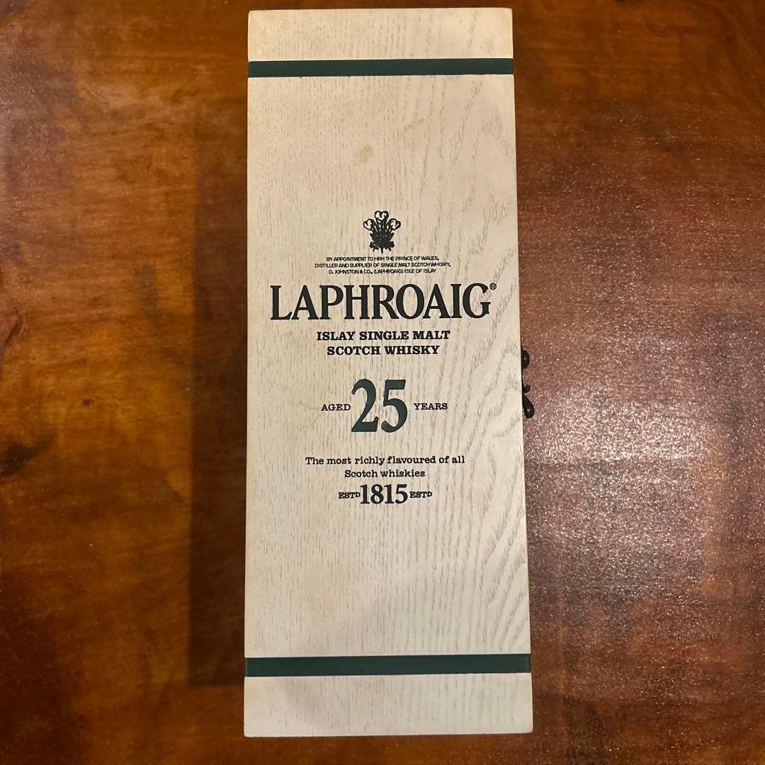 空瓶、LAPHROAIG25年