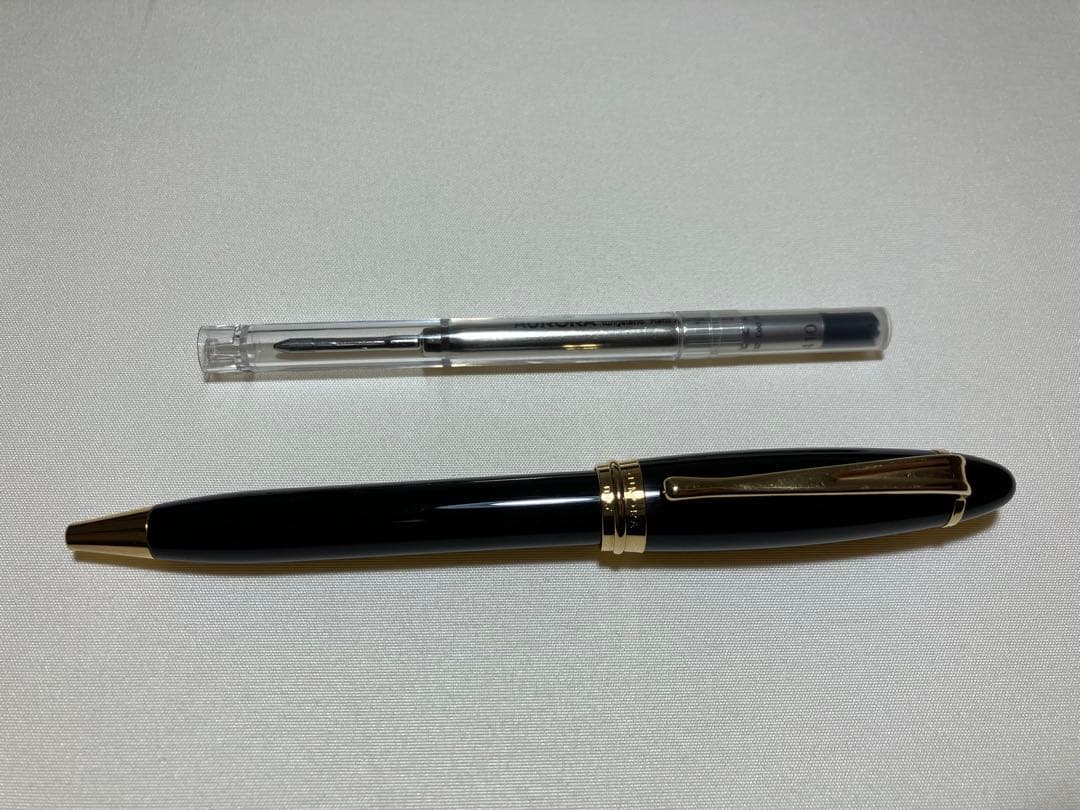 【未使用保管品】AURORA アウロラ イプシロン ボールペン（箱付/替芯付）