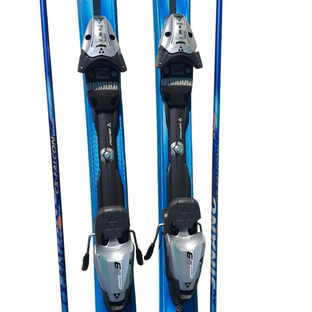 FISCHER AMC300 165cm スキー板 ビンディング SINANO