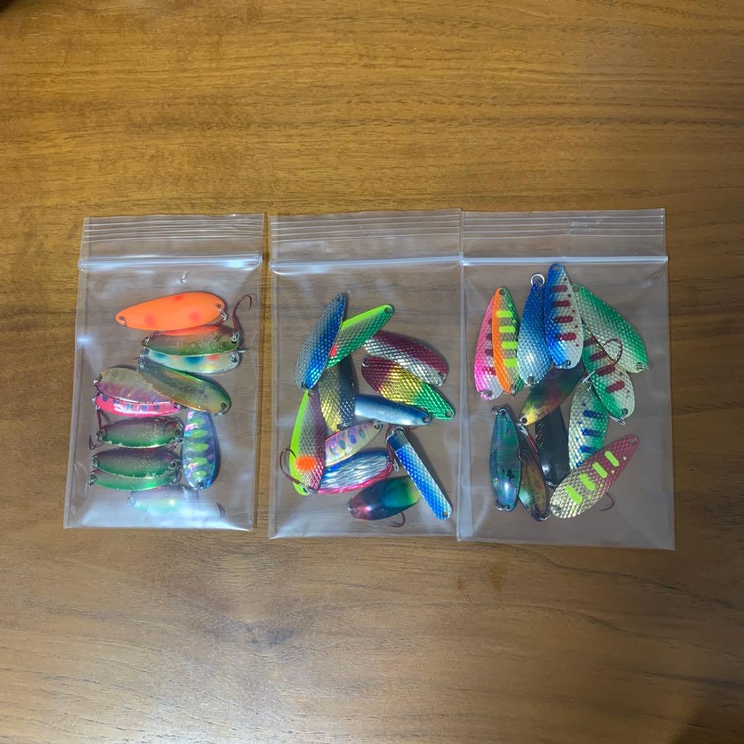 渓流ルアースプーン計34個