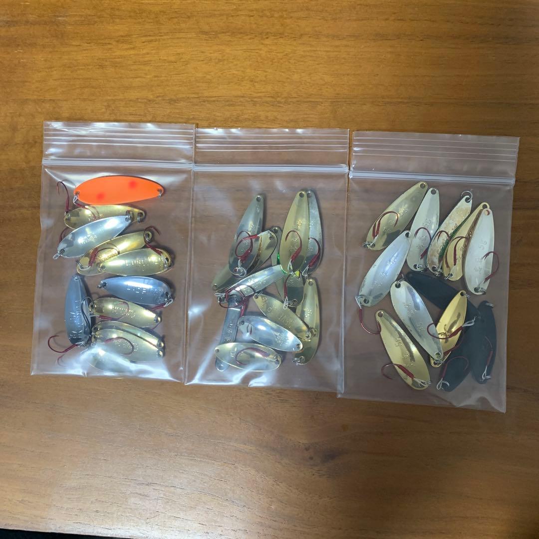 渓流ルアースプーン計34個