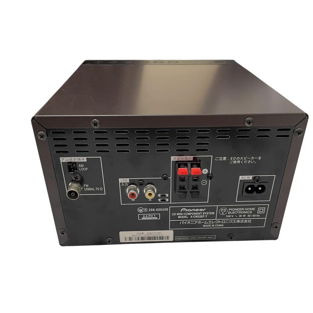 Pioneer パイオニアX-CM32BT-T ミニコンポ