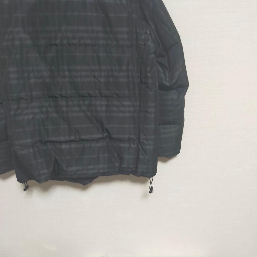 BURBERRY バーバリー ロンドン ダウン　メンズ 　ブラック チェック柄