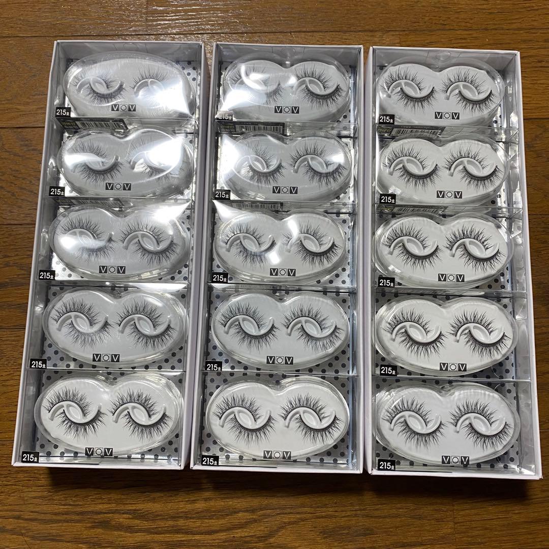 【値下げ】 VOV 韓国 つけまつげ 30個セット 新品未使用