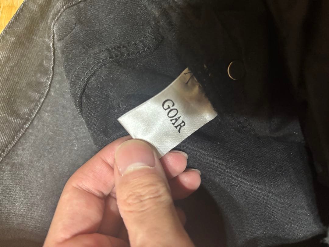 goar.archive strapped pants mサイズ