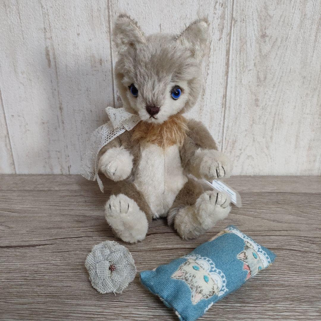 テディベア 作家 森脇 由美子 Mori's Bear　チビオオカミ