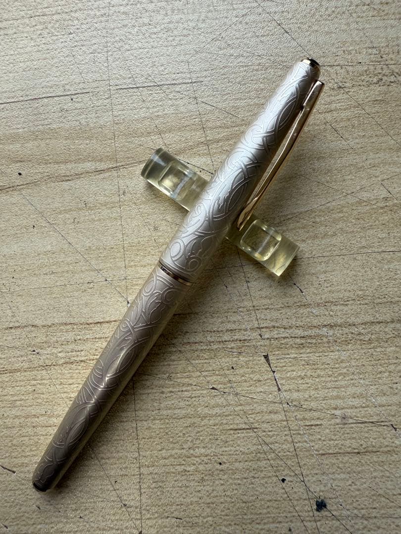 PLATINUM 万年筆　唐草　18K 激レア！