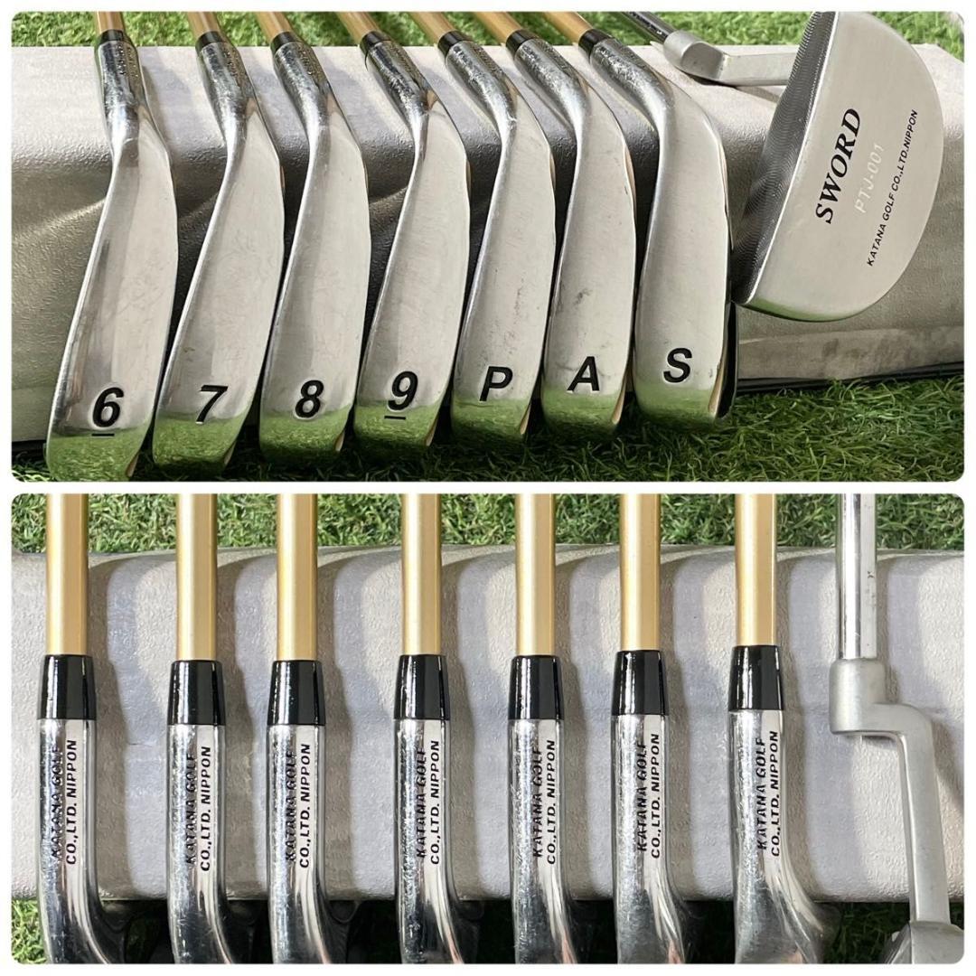 カタナ スウォード スナイパーエアー ゴルフクラブセット R 豪華13本 右利き