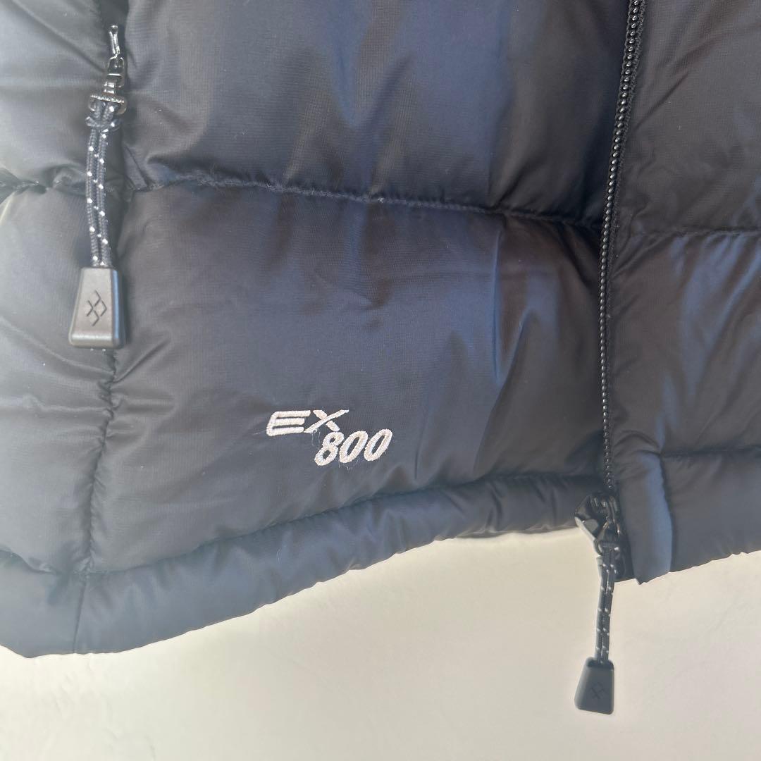 美品希少　旧ロゴ　mont-bell ライトアルパインダウンベスト　ブラック