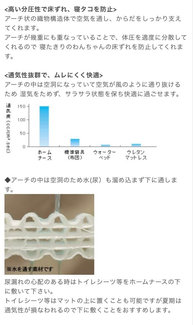 ホームナース pet LLサイズ 床ずれ防止