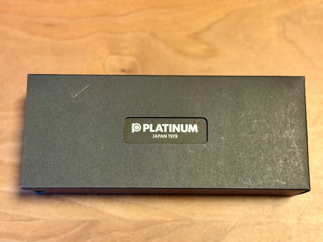 新品未使用 プラチナ万年筆 プレジデント B 太字