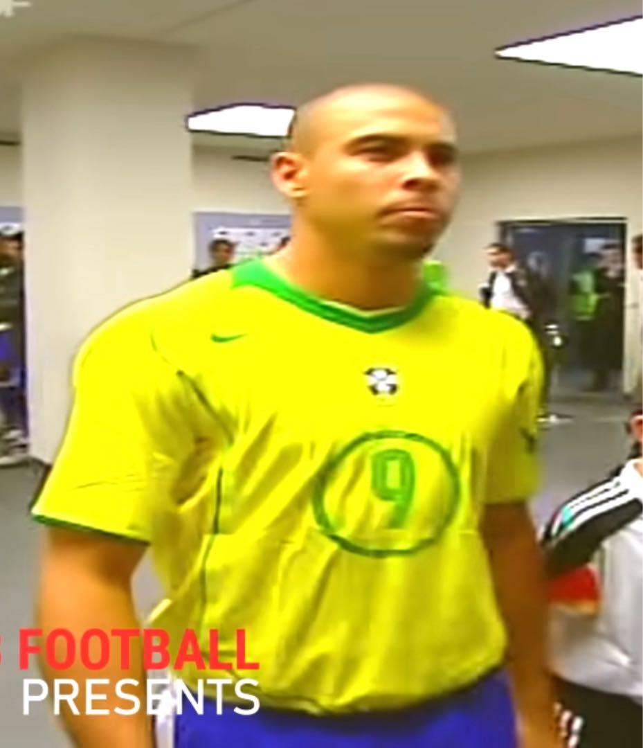 NIKE 2004 ブラジル代表 ロナウド RONALDO ユニフォーム シャツ