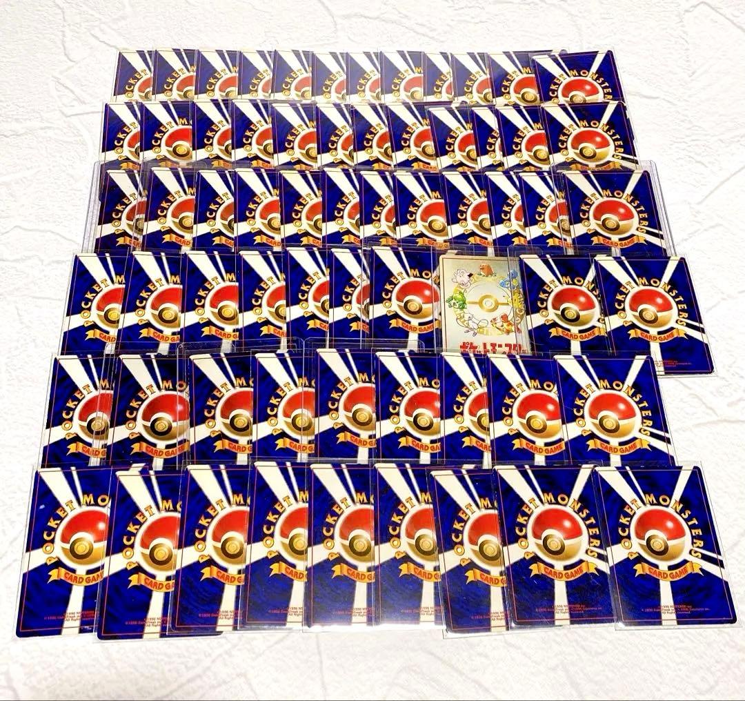 ポケカ引退品まとめ 旧裏64枚 プロモ 映画パンフ メダル 多種VJカード付き