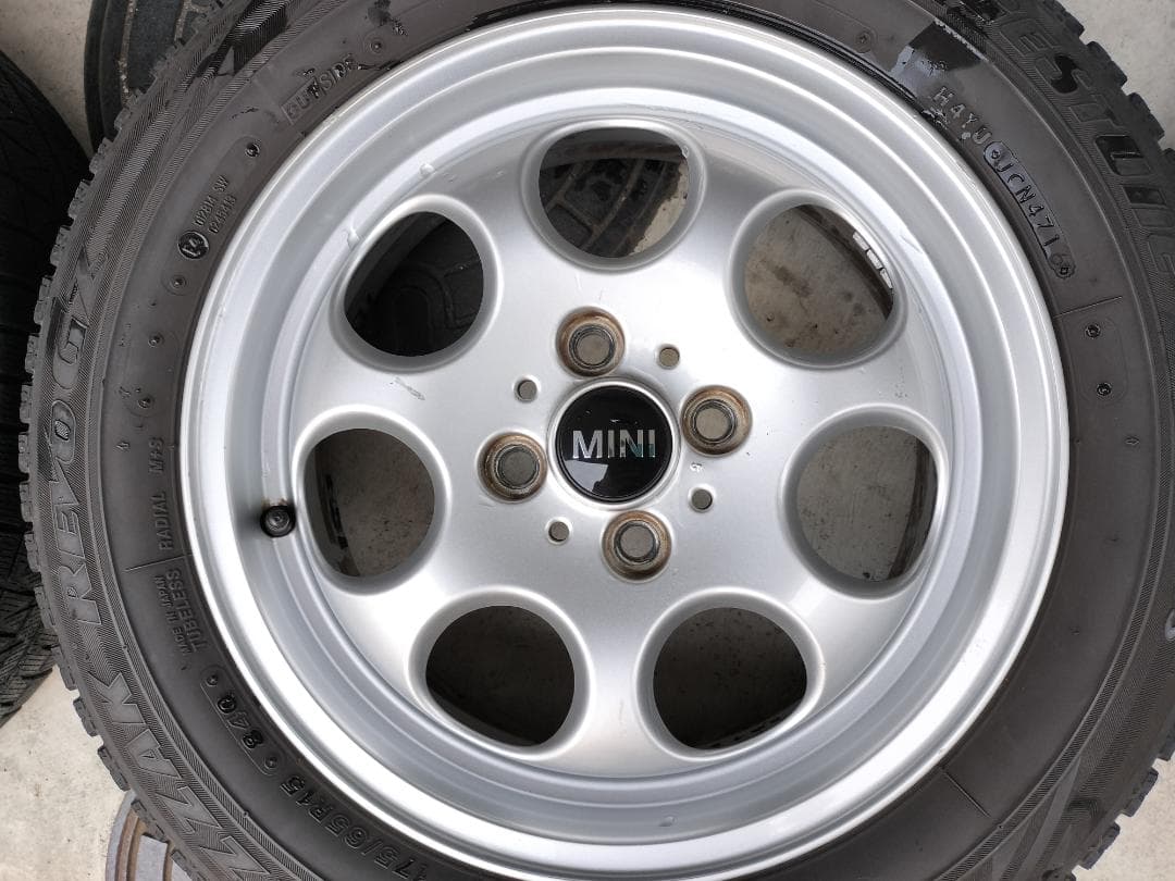  MINI ミニ R50 純正 アルミ ホイール 15インチ スタッドレス