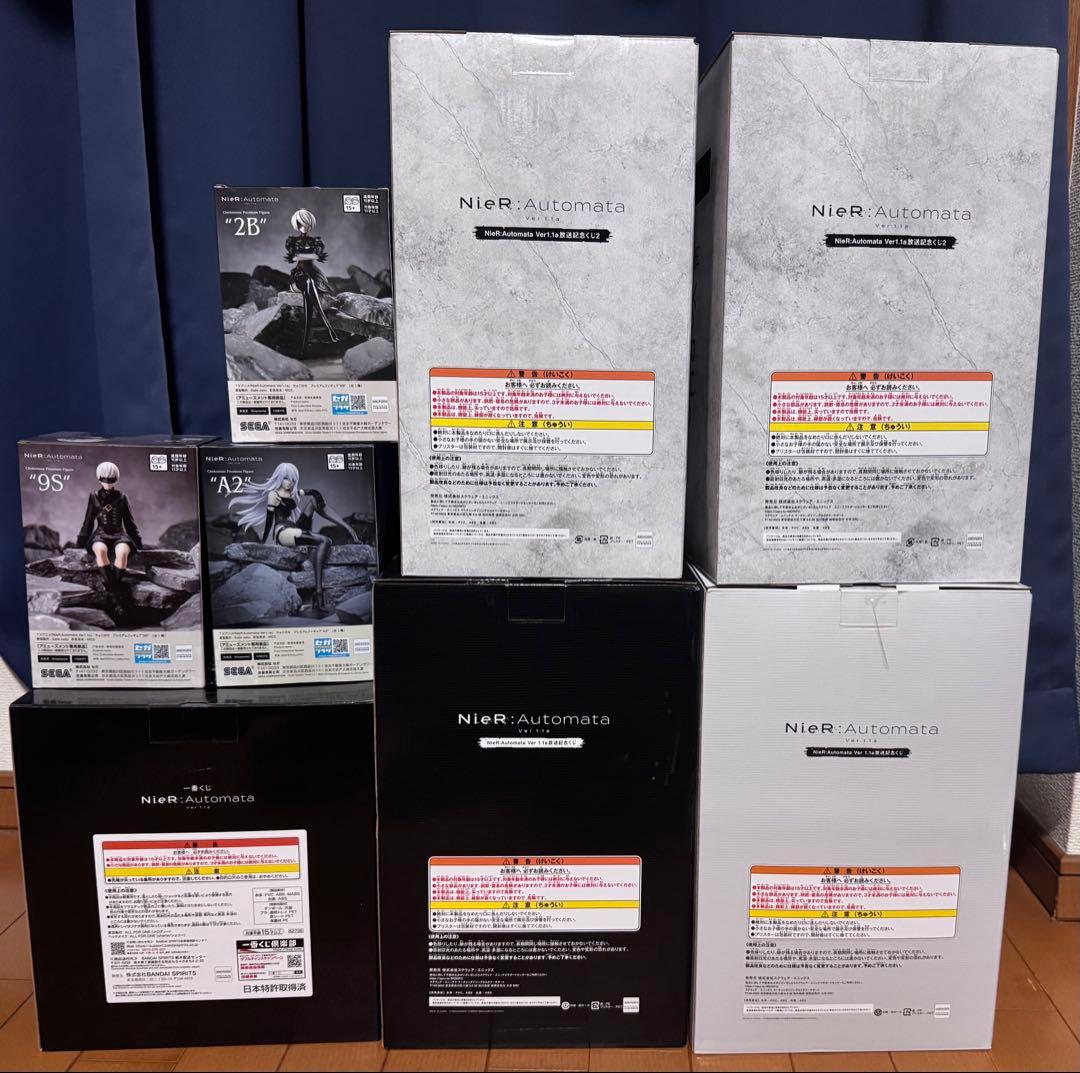 NieR: Automata フィギュアセット A2 2B 9S まとめ売り