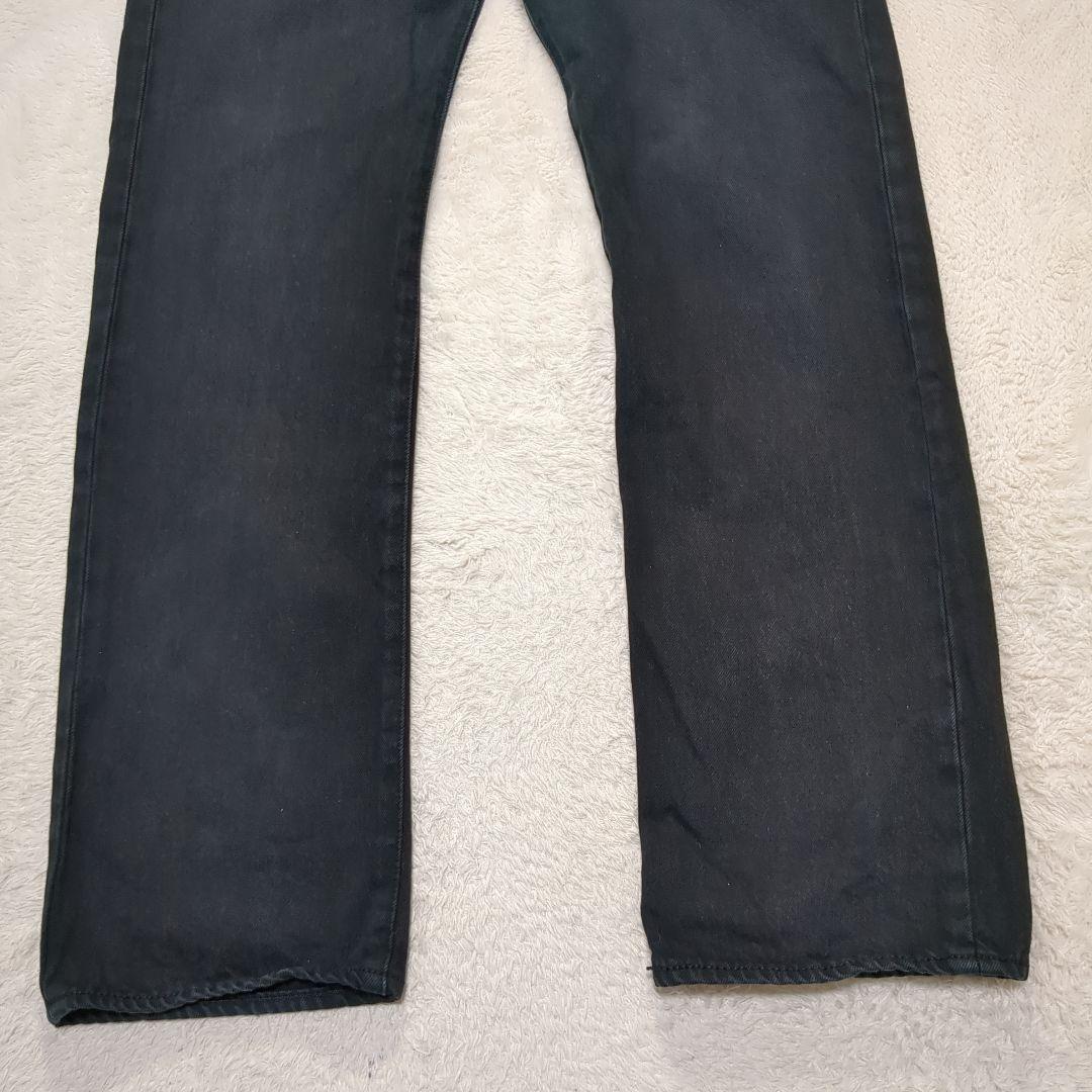 ✨後染めブラック！w33✨ EURO LEVI'S 501 ユーロリーバイス