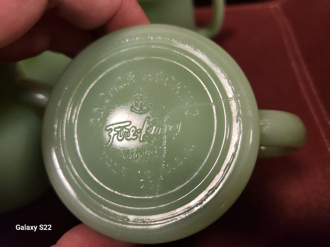 Fire King ジェダイカラー マグカップ 4個セット