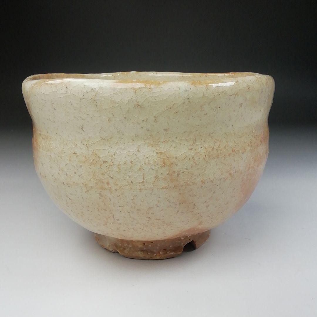 Ｔ４８　茶碗　『萩茶碗』『絹徳工藝庵』『絹屋徳兵衛』　共箱　抹茶碗　茶道具