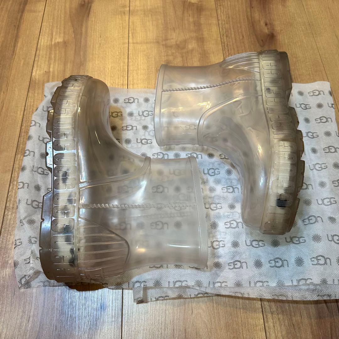 UGG ドリズリータ クリア レインブーツ サイズ7
