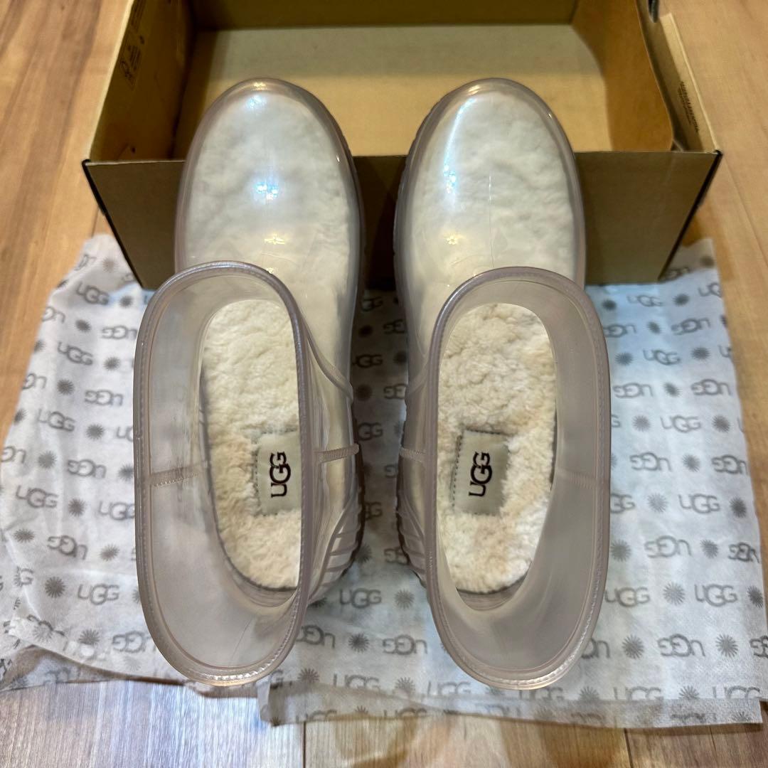UGG ドリズリータ クリア レインブーツ サイズ7