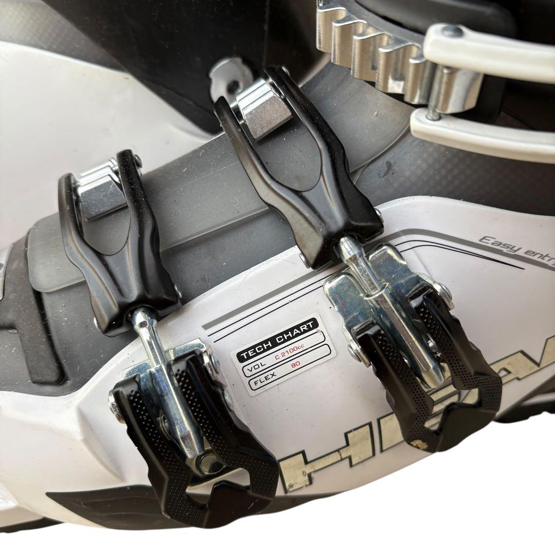 HEAD スキーブーツ 25cm FLEX80 メンズ レディース 4バックル