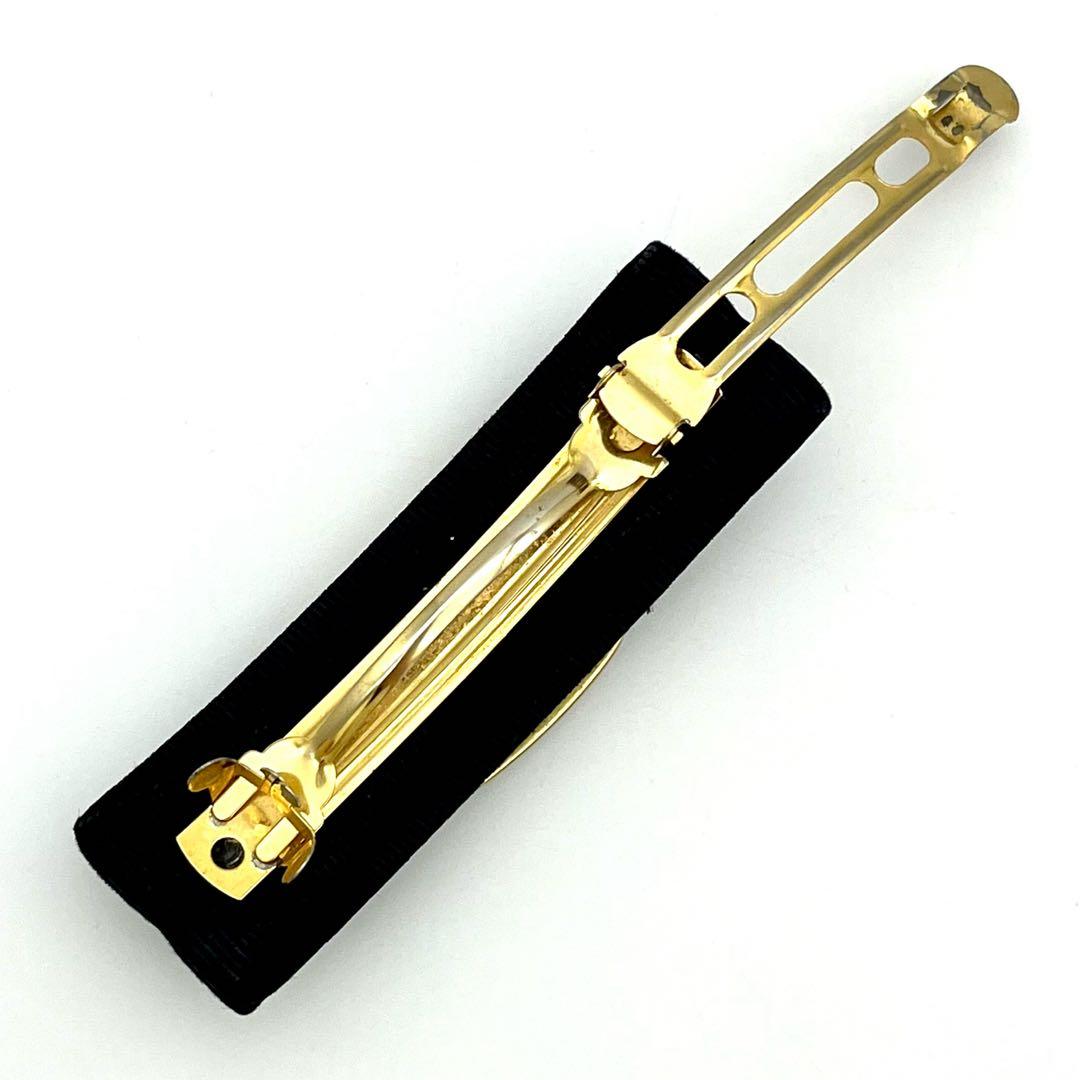 【美品】サルヴァトーレフェラガモ ヴァラリボン バレッタ ブラック