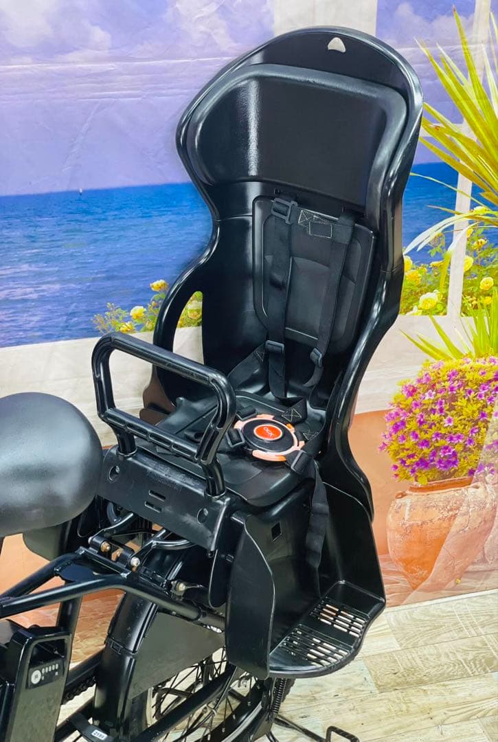 王様 ギュットアニーズ⭐️16AHパナソニック子供乗せ電動アシスト自転Y2199