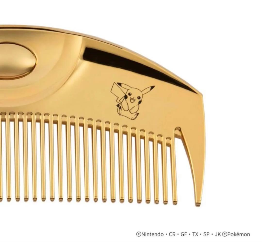 LOVECHROM ラブクロム　ポケモン 金メッキ コーム ピカチュウデザイン