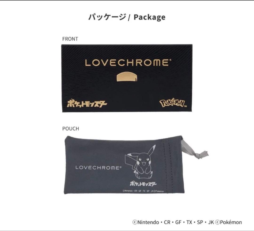 LOVECHROM ラブクロム　ポケモン 金メッキ コーム ピカチュウデザイン