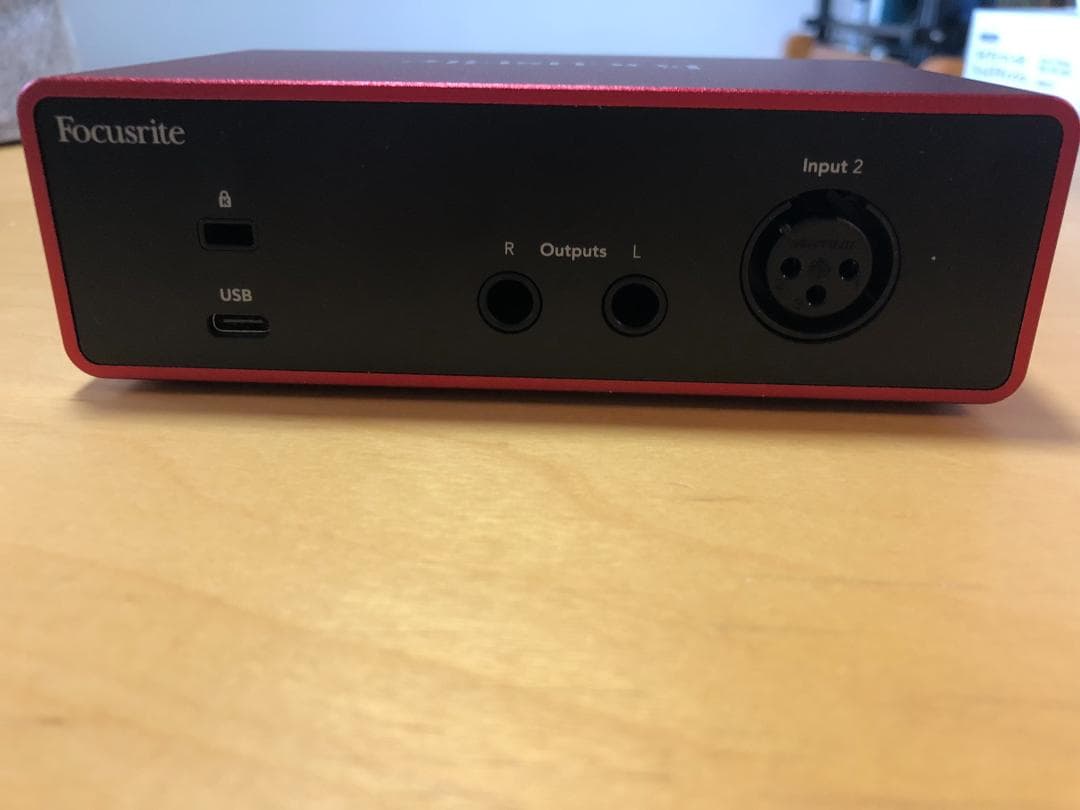 Focusrite Scarlett Solo USBインターフェース