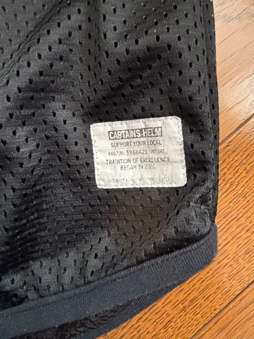 CAPTAINS HELM メッシュシャツ X-LARGE ブラック