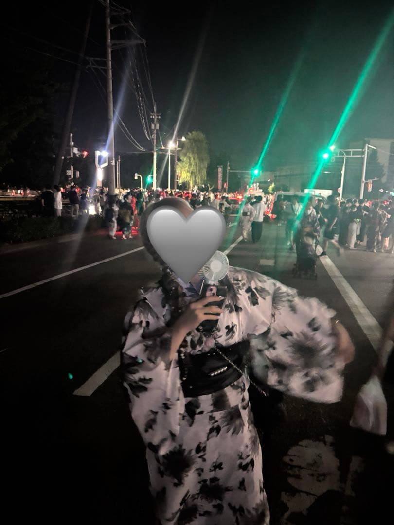 モノトーンひまわり浴衣セット gi1507 帯飾り パールレース