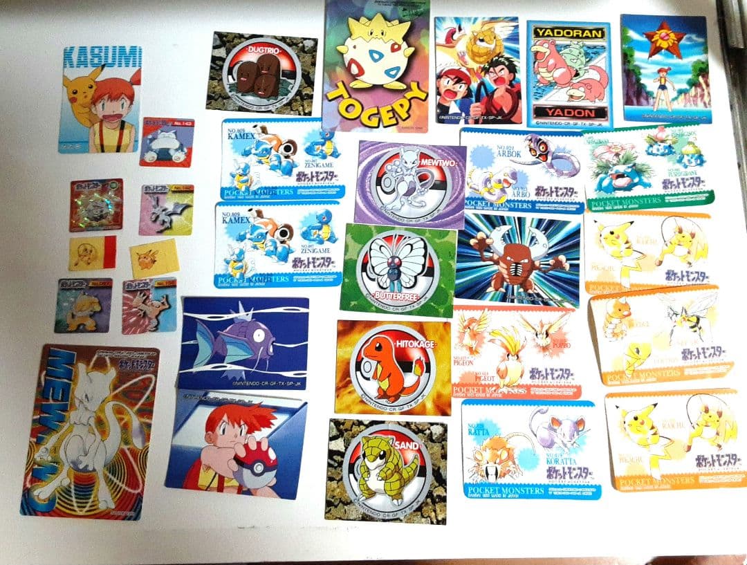 値下げ❕ポケモンステッカー・シール・ミニカード・レイヤーカード155枚セット