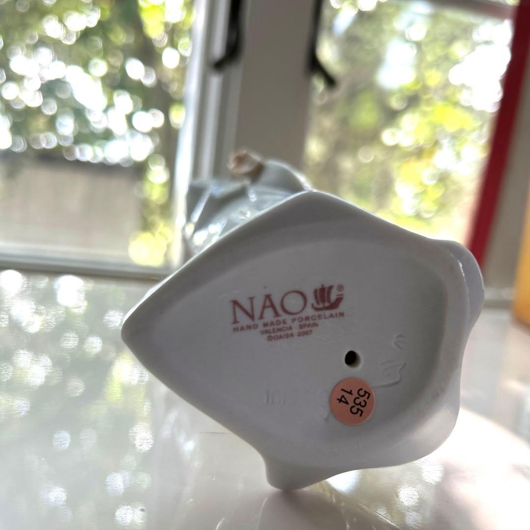 NAO陶器製 フィギュア　スペイン製　天使の像 約20cm