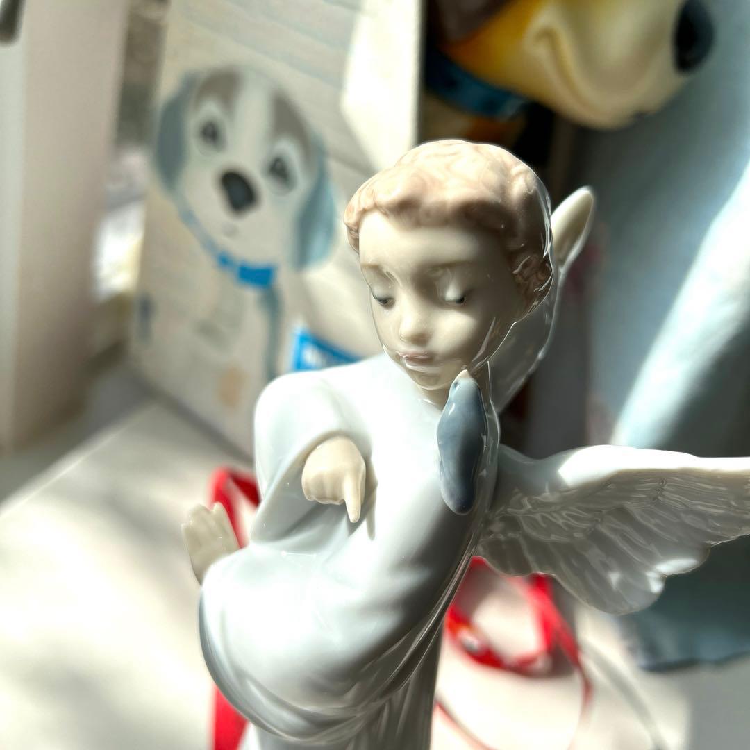 NAO陶器製 フィギュア　スペイン製　天使の像 約20cm