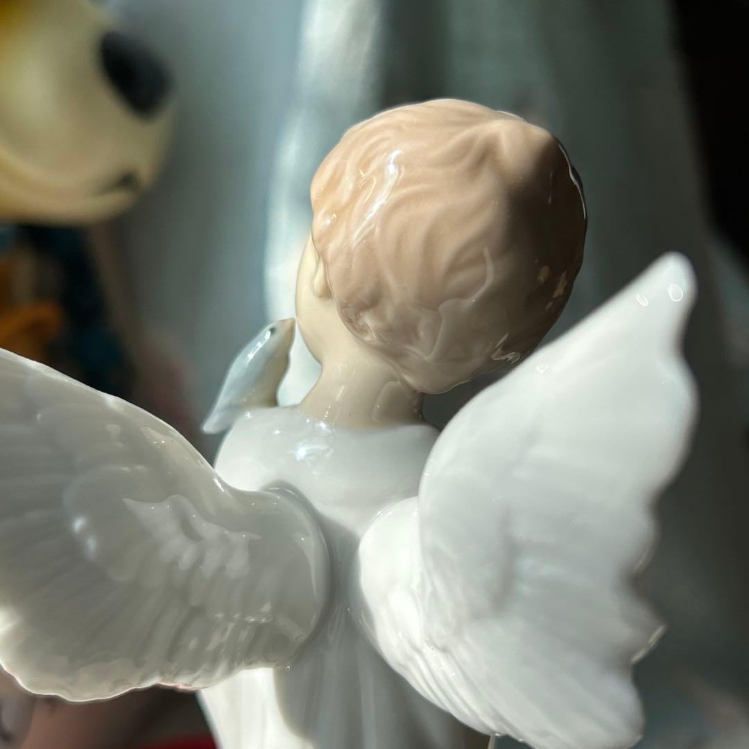 NAO陶器製 フィギュア　スペイン製　天使の像 約20cm