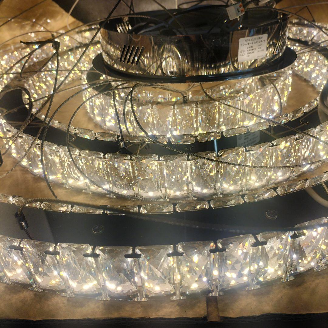 SFHL-KLU-TRR70 クリスタルシャンデリア 展示品(Z-ESM09⑥)