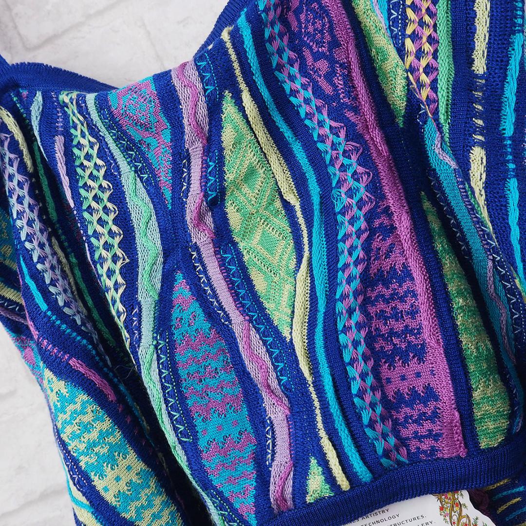 新品【COOGI】vintage/3Ｄシルク ニット キャミソール/ベアトップ