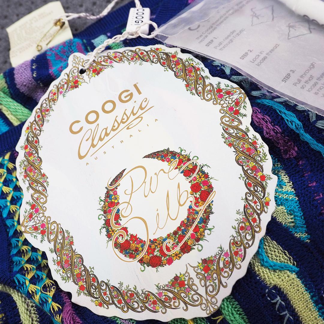 新品【COOGI】vintage/3Ｄシルク ニット キャミソール/ベアトップ