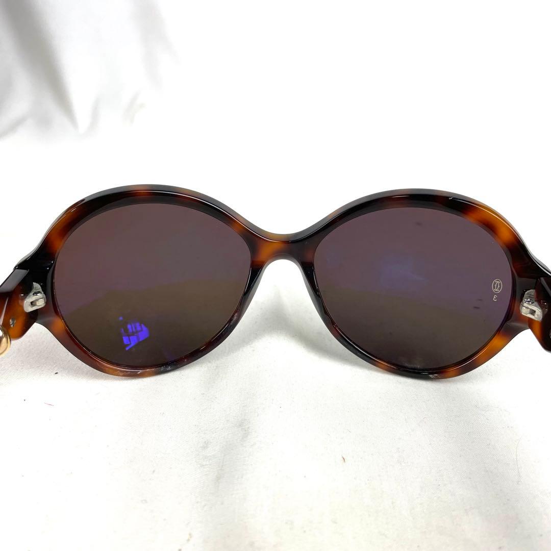 Cartier カルティエ サングラス べっ甲 ベッコウ 5777837