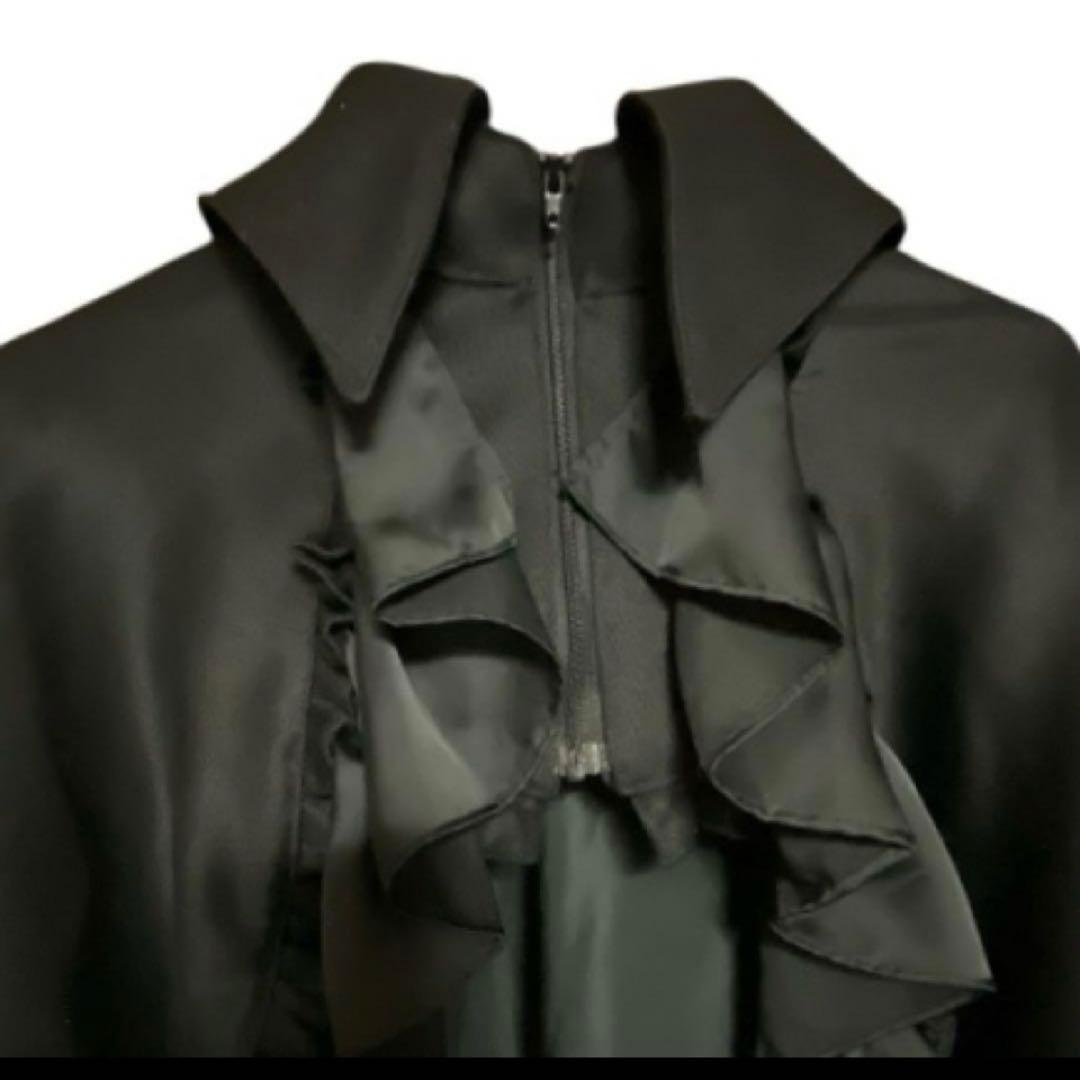 な*な様 美品‼︎MARBLE 黒 ロングケープヴァンパイアケープ　フレアーマン