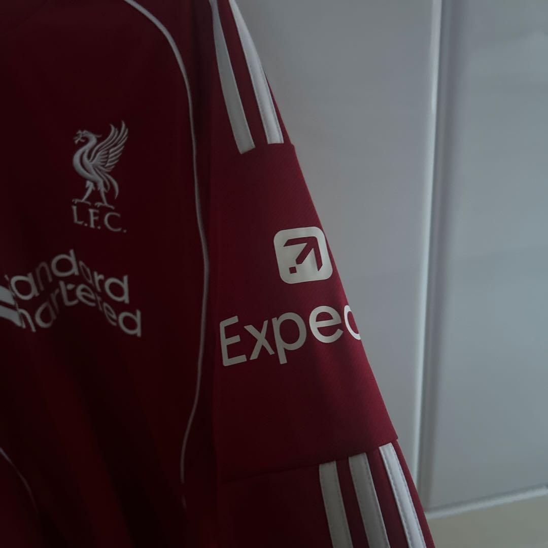 リバプール 長袖シャツ レッド