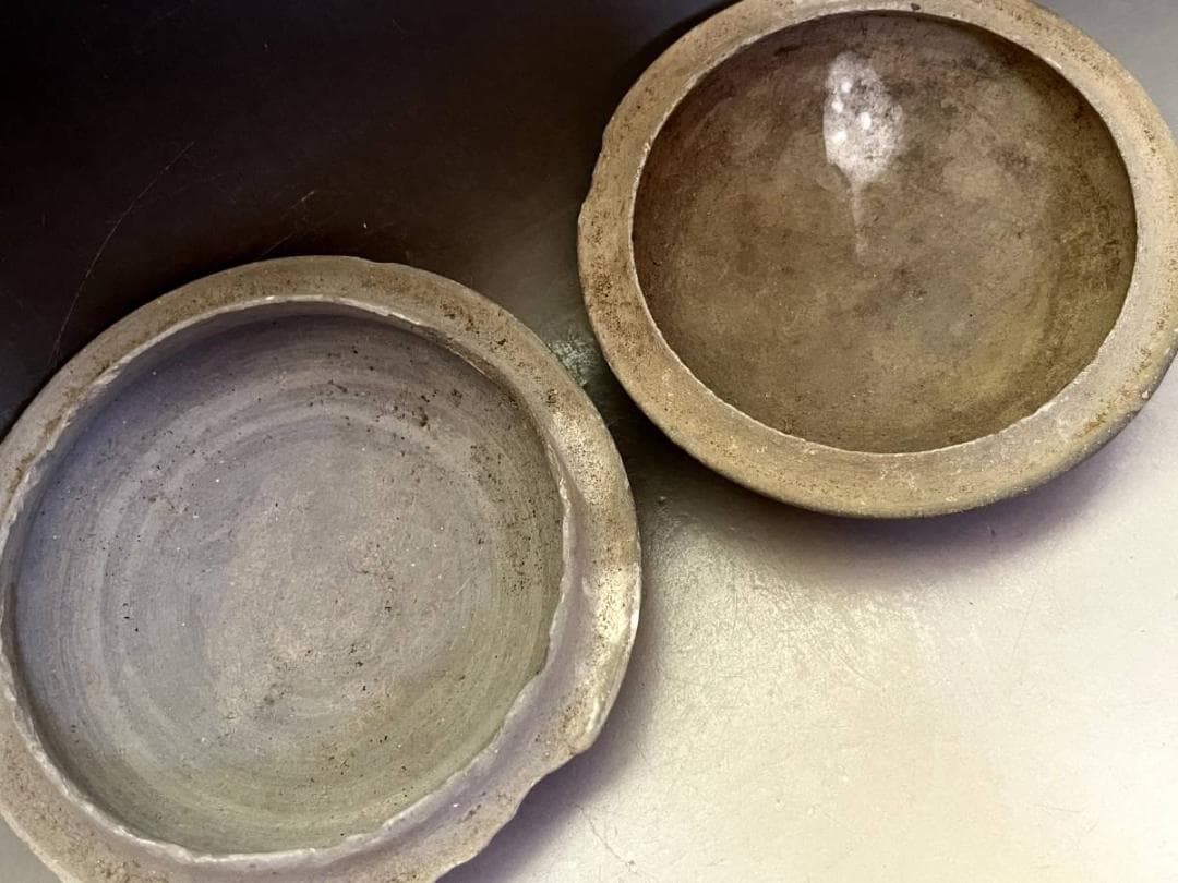 蓋物■土器 須恵器 喰籠 土物 カケ有 発掘品 須恵器 古代 時代物 骨董品■